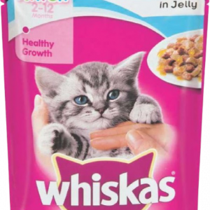 Whiskas Fish in Jelly Kitten 2-12 Months 100g