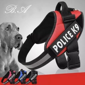 Police K9 Imported Dog Harness – Large