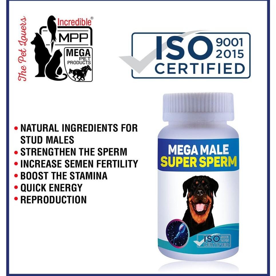 Mega Male Super Sperm For Stud Dogs - ePetStore.pk