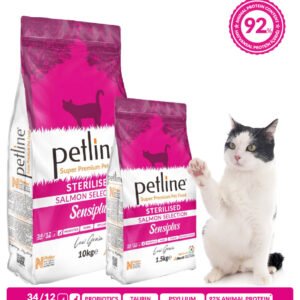 Petline Super Premium Adult Sterilised Salmon Cat Food