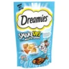 Dreamies Shakeups with Multivitamins Cat Treats Seafood Flavour