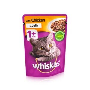 Whiskas 1+ Chicken in Jelly 100g Pouches