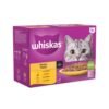 Whiskas 1+ Adult Poultry Feasts in Gravy Wet Cat Food Pouches